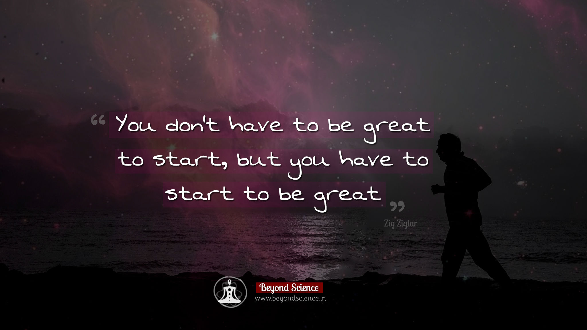 You don t have to be great to start but you have to start to